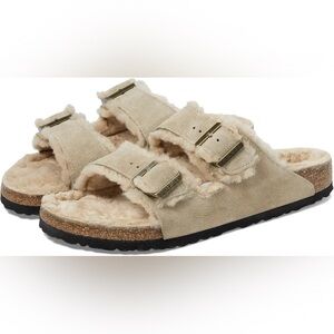 EU 35 Arizona Shearling Birkenstock Narrow Fit NIB